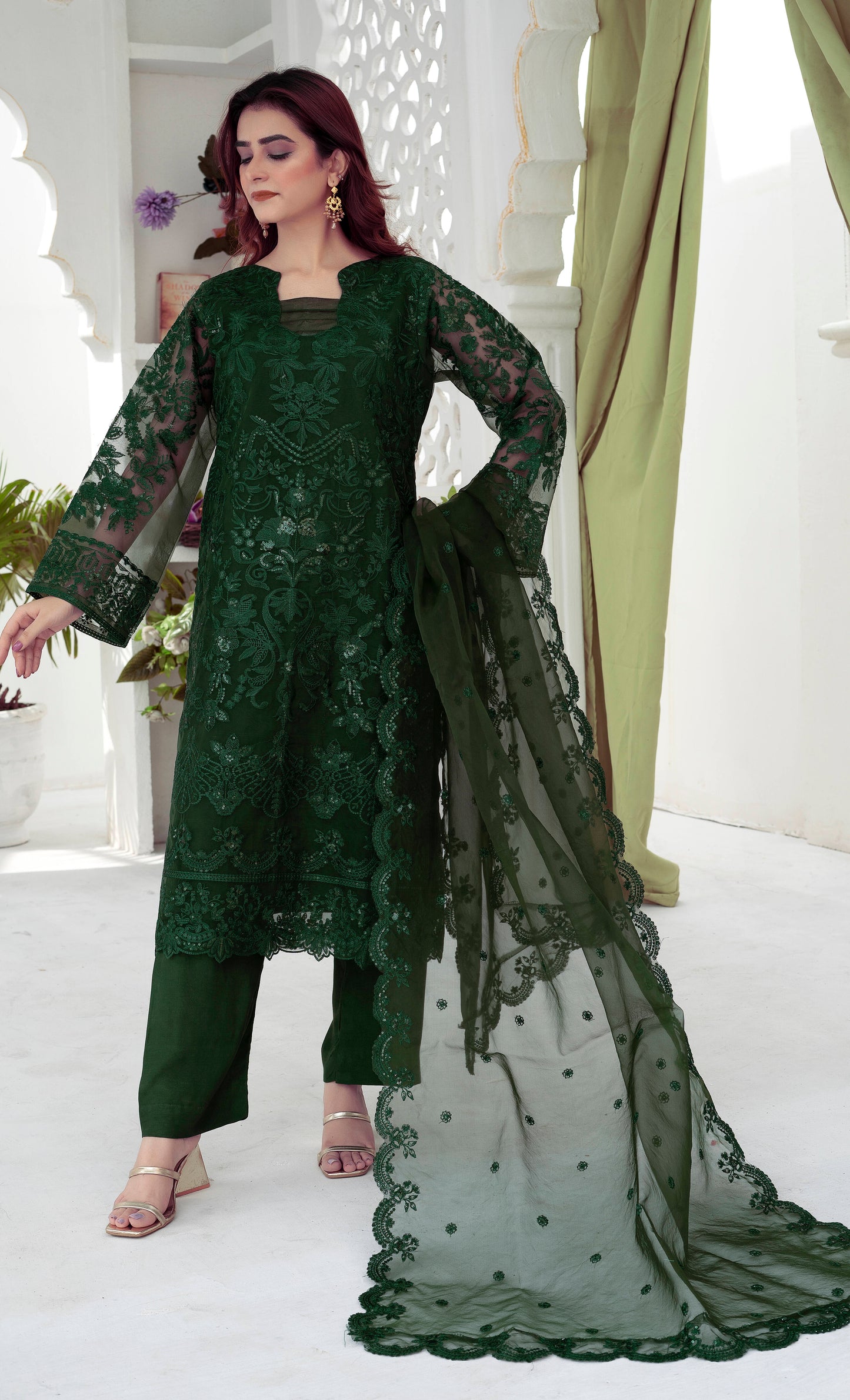 Sehar Sitara - 3PCs Suit