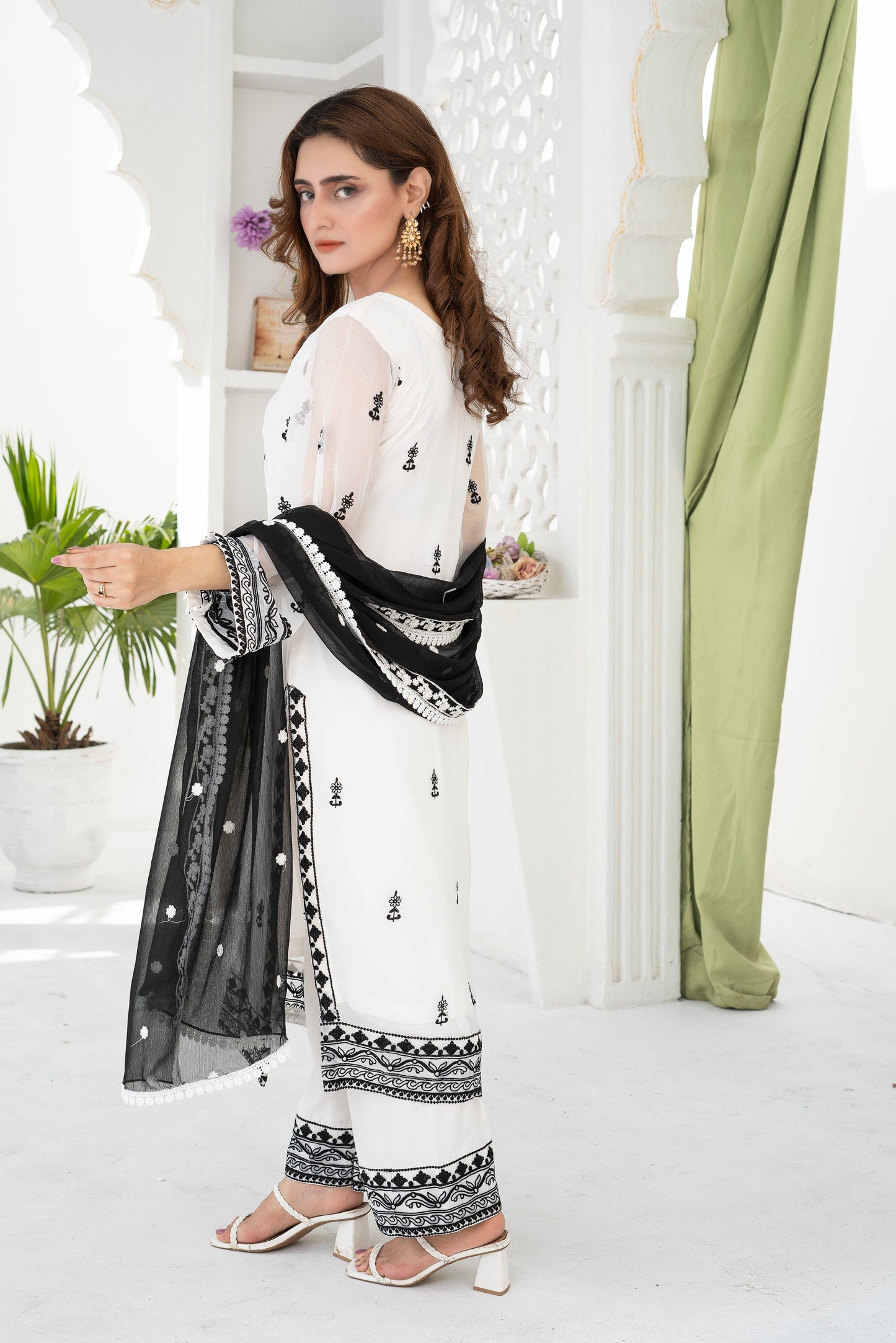 Zauq‑e‑Naz - 3PCs Suit