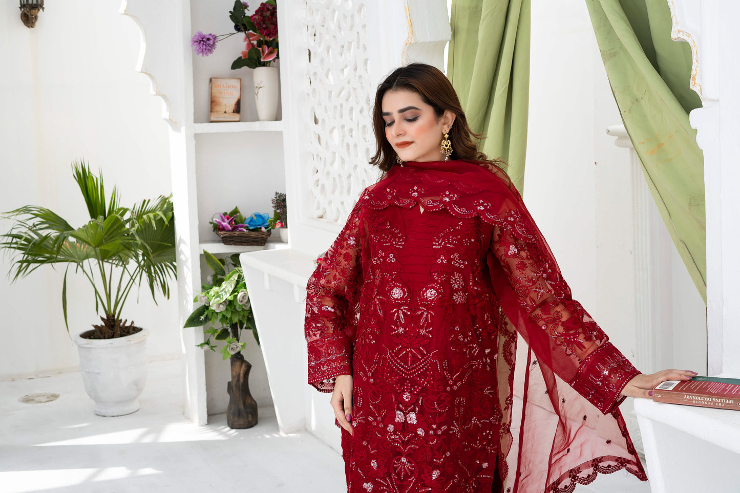 Shauq‑e‑Shahi - 3PCs Suit