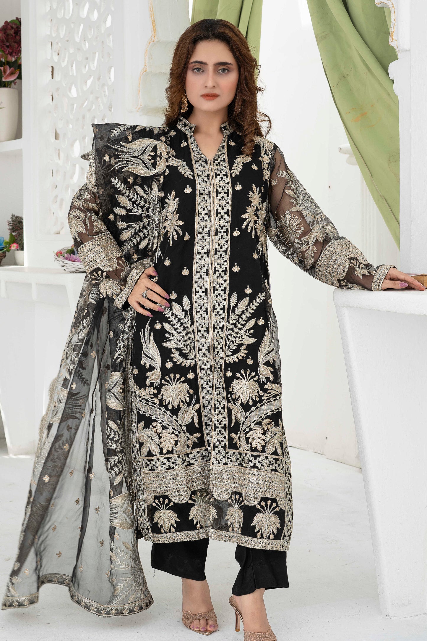 Naubahar - 3PCs Suit