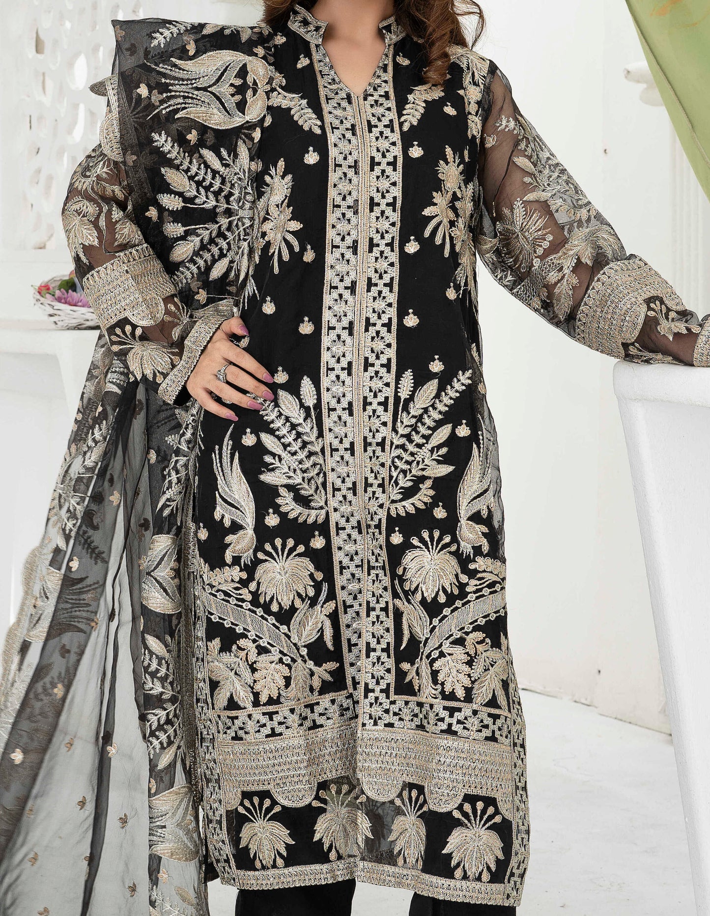 Naubahar - 3PCs Suit