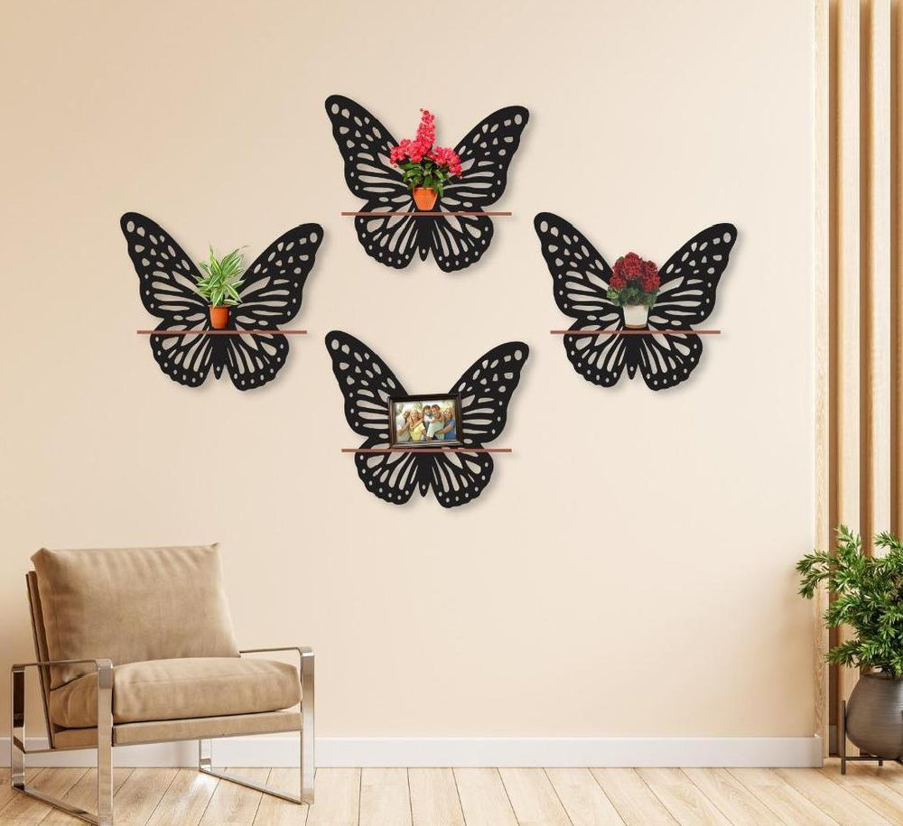 Butterfly Wall Hanging Shelves - D7