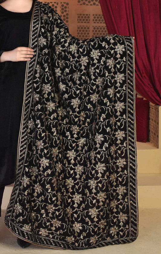 Jahanara Shawl : Velvet SD9